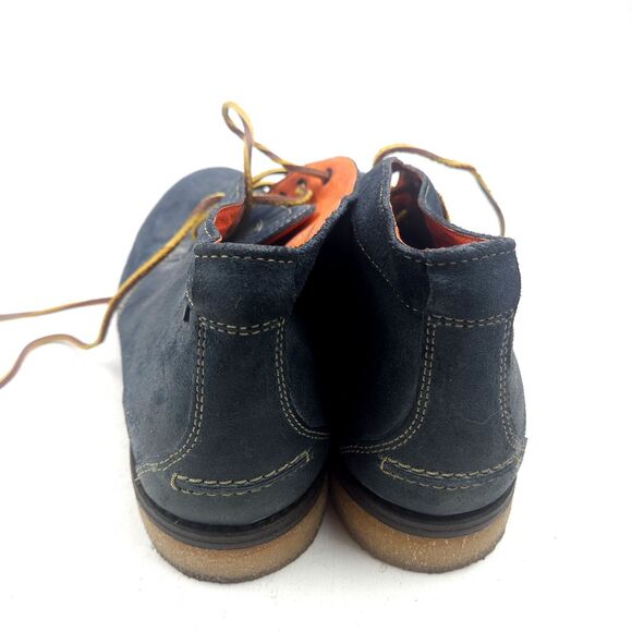 1883 by Wolverine Mens Julian Chukka Boot, Blue Suede, Size 10.5